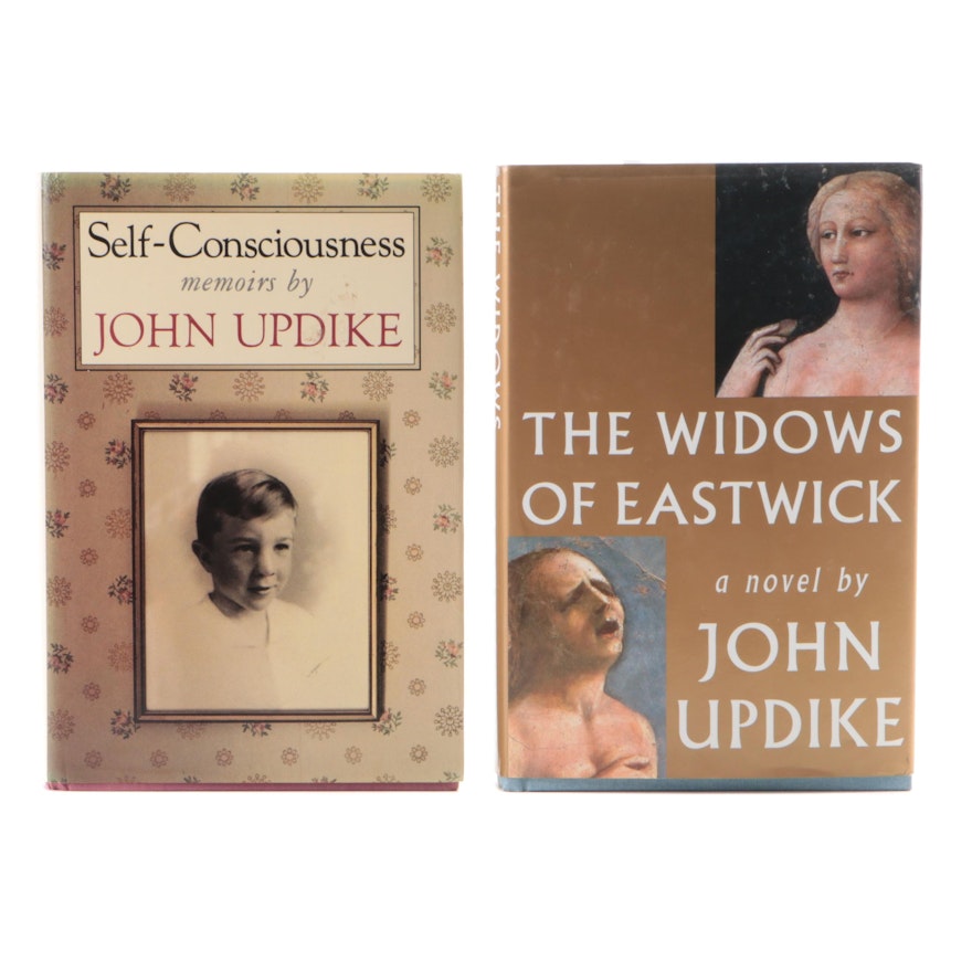 Signed First Edition "The Widows of Eastwick" and Other John Updike Book