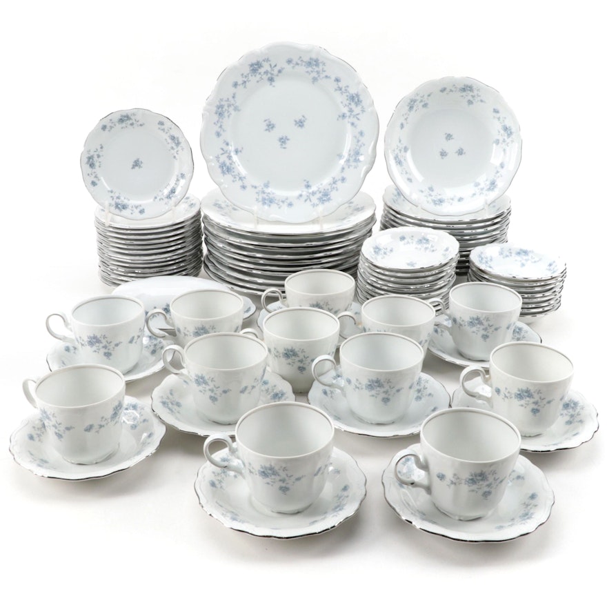 Johann Haviland "Blue Garland" Porcelain Dinnerware, 1953–1990