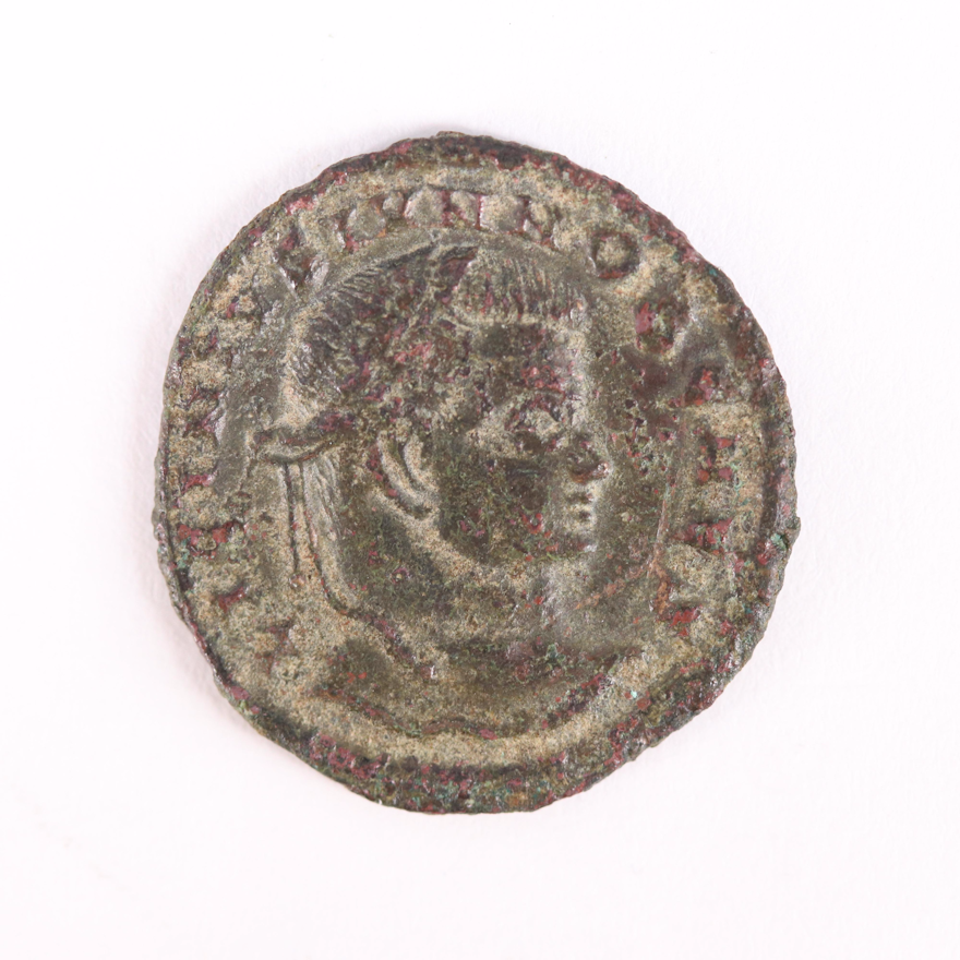 Ancient Roman Imperial AE3 Coin of Licinius II, ca. 308 AD