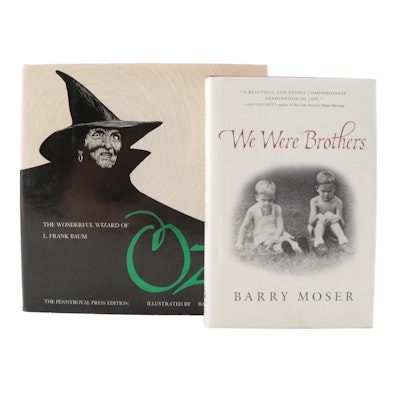 First Edition "We Were Brothers" by Barry Moser and More