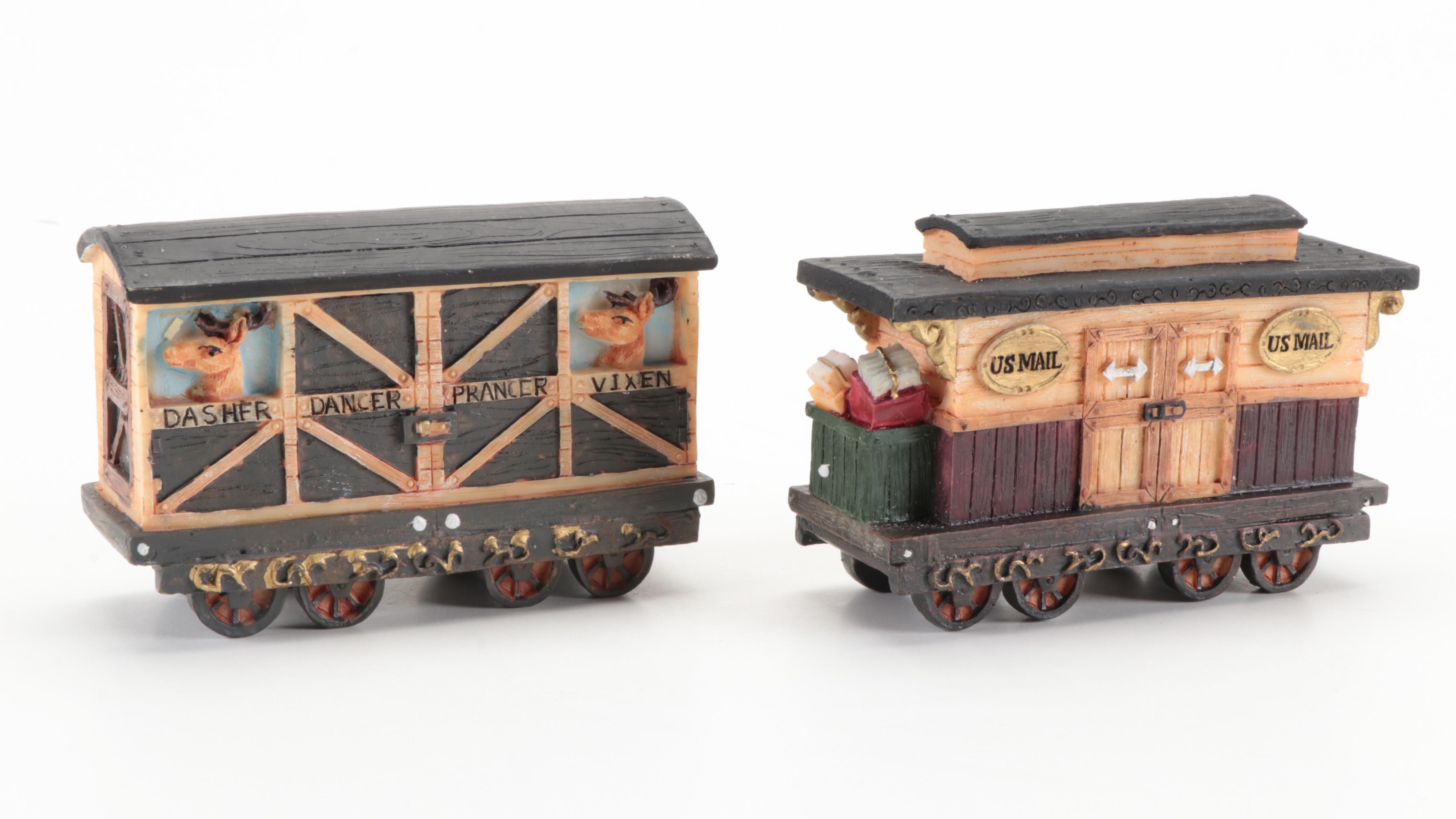 1998 Edition JC Penney Home Towne Express Toy Train Cars EBTH