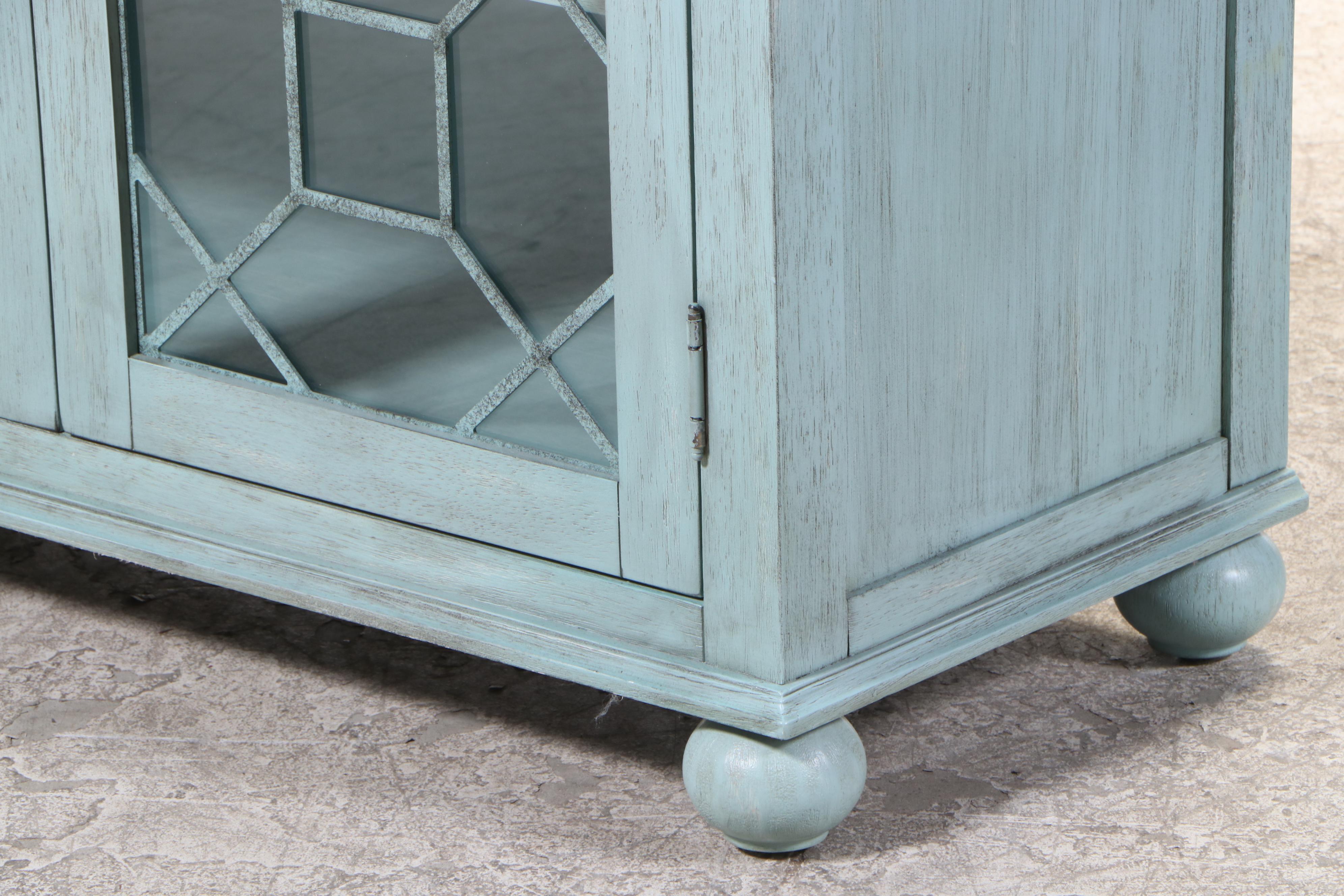 Kordenbrock Interiors Painted GlazedDoor Bookcase EBTH