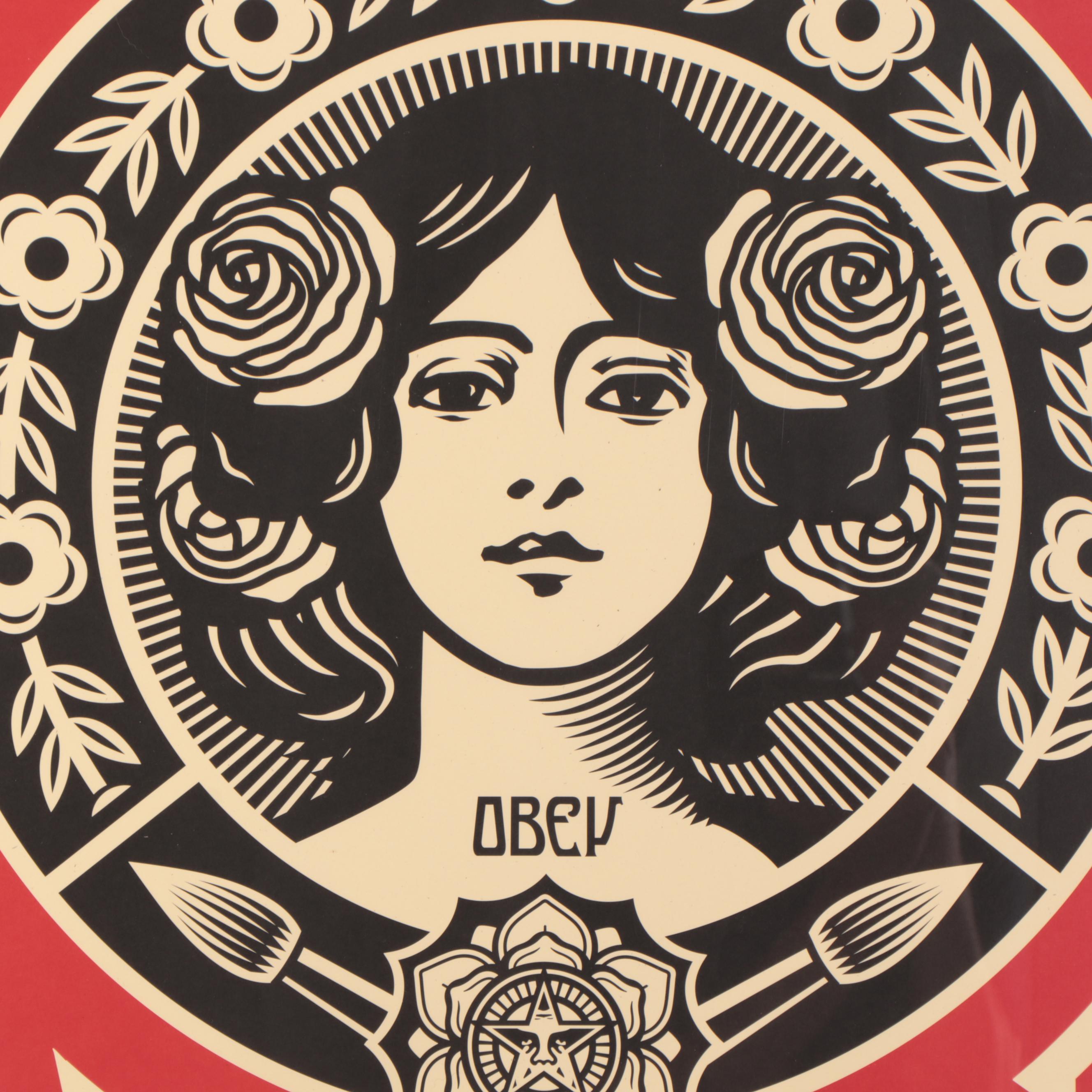 Shepard Fairey Offset Print "Make Art Not War," 2022 EBTH