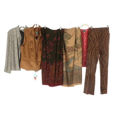 Lauren Ralph Lauren Pants, Sweater, Skirts, Vest, and Jones New York Jacket