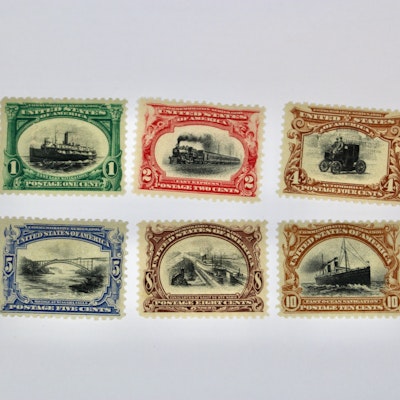 Group of 1901 Pan American Exposition Stamps