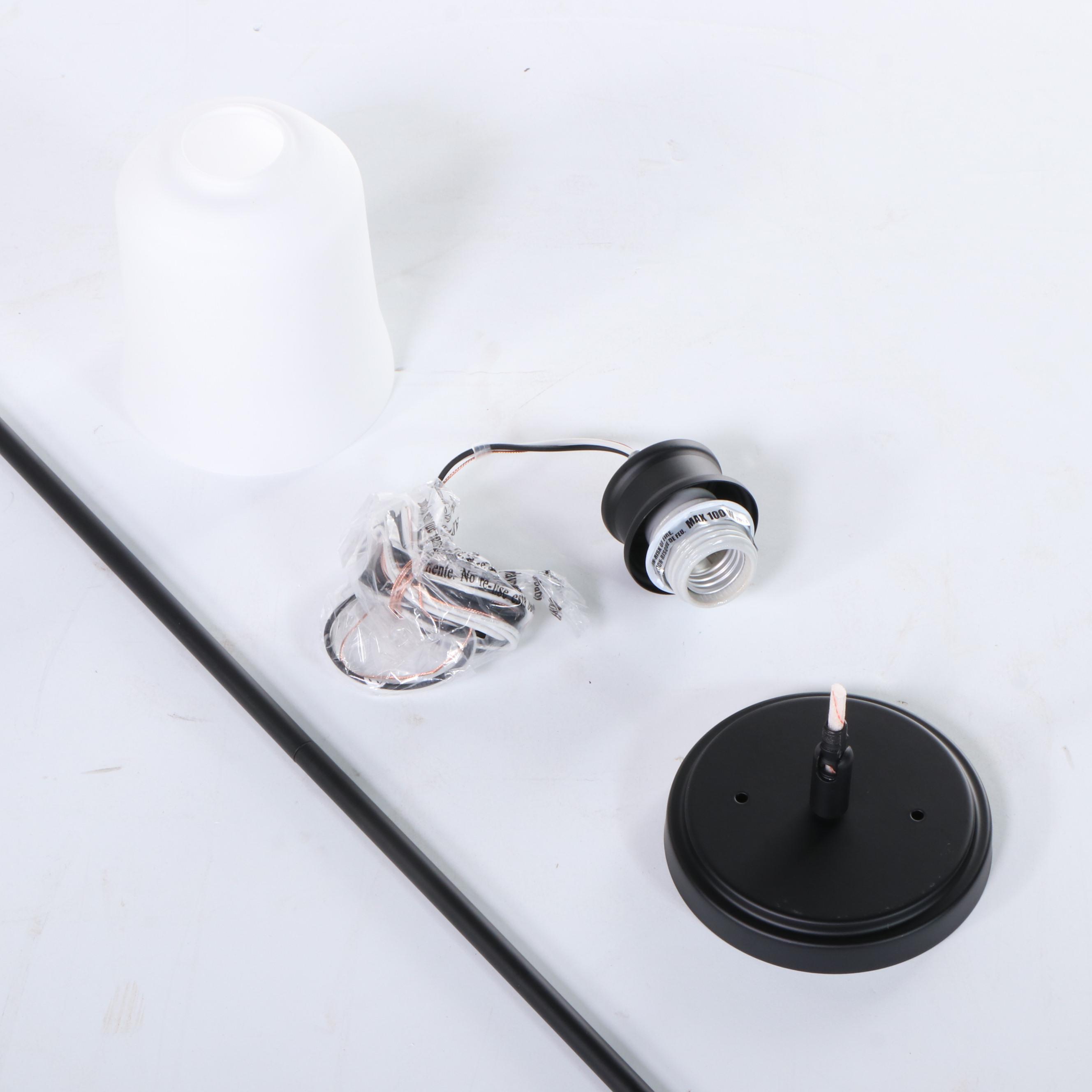 Pair of Millennium Lighting Burbank Matte Black Pendant Lights EBTH