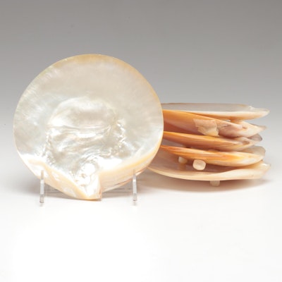 Mother-of-Pearl Caviar Dishes, 20th Century
