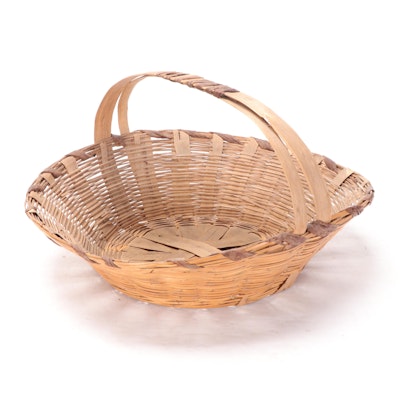 Split Bamboo Handwoven Basket
