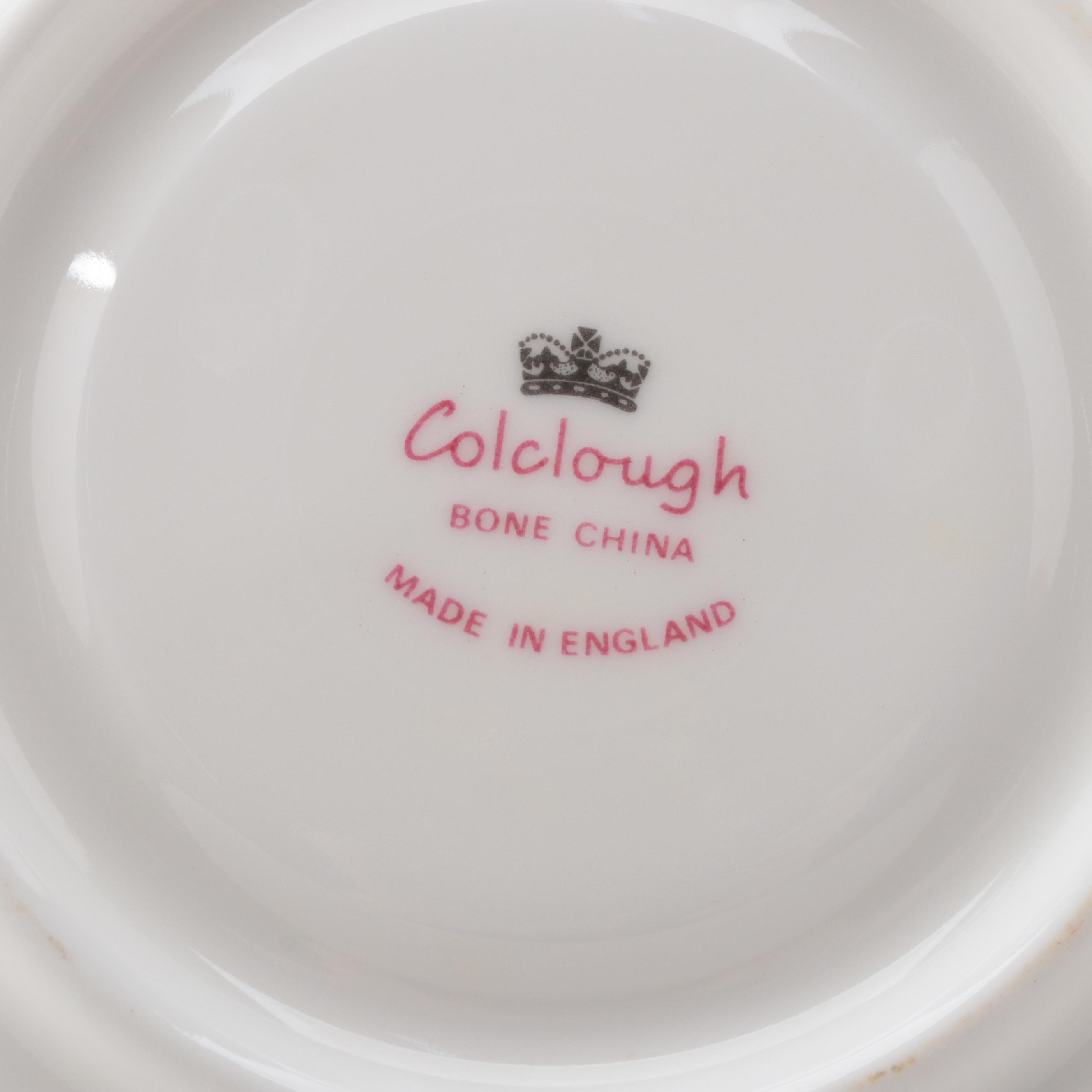 Colclough "Ivy Leaf" Bone China Tea Set, Late 20th Century EBTH