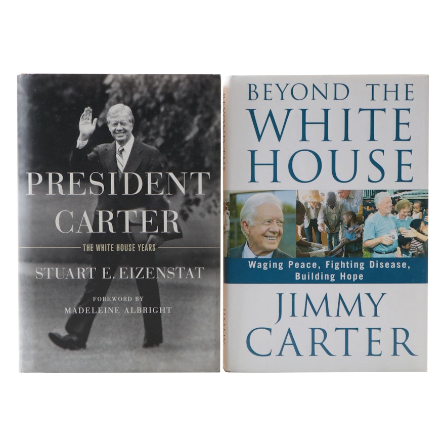 Signed First Edition "Beyond the White House" and "President Carter"