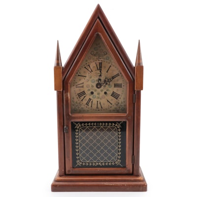 New England Clock Co. Steeple Clock, Mid to Late 20th Century