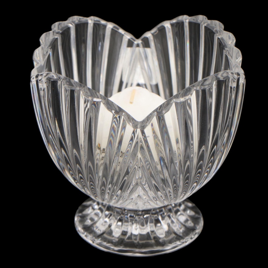 Marquis by Waterford Crystal Nautical Shell Votive Holder