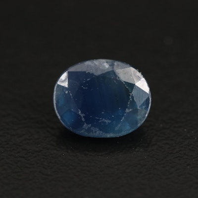 Loose 3.42 CT Oval Faceted Sapphire