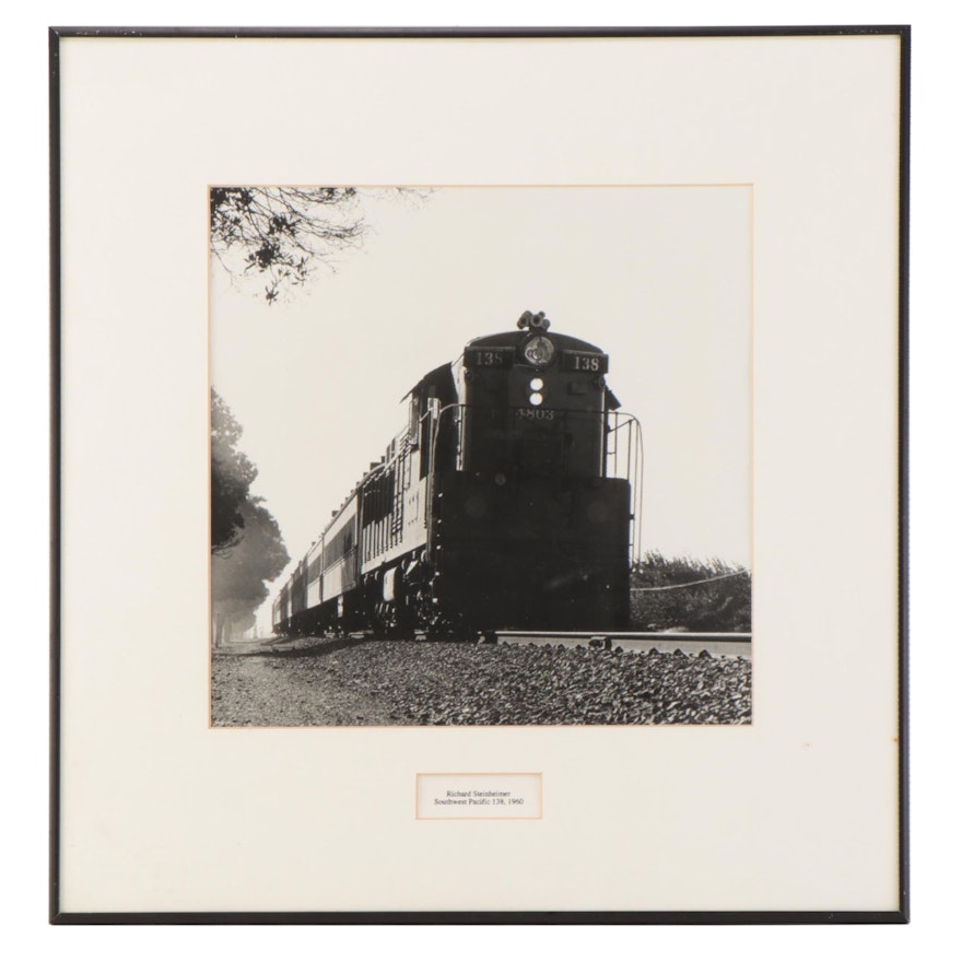 Richard Steinheimer Photograph of a Locomotive "Southwest Pacific 138, 1960"