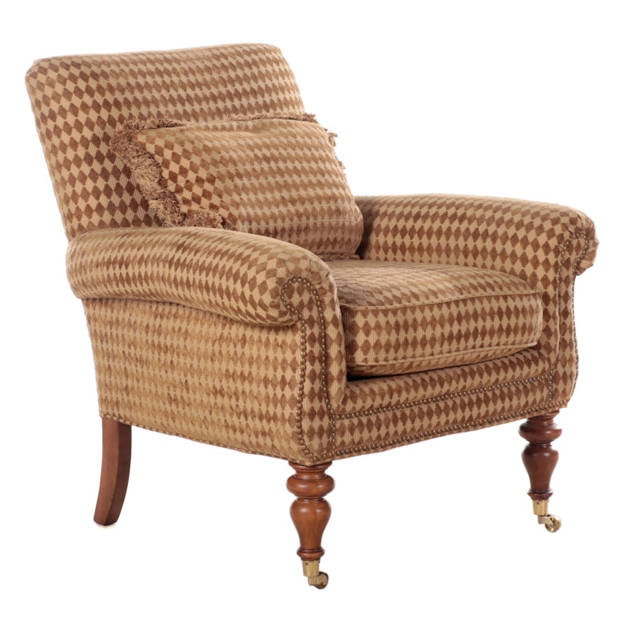 Hickory White Custom-Upholstered Easy Armchair