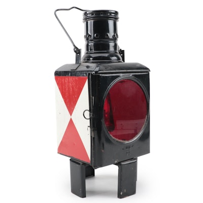 Oil Railroad Signal Lantern