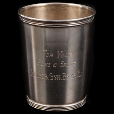 Newport Sterling Silver Commemorative Mint Julep Cup