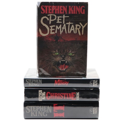 First Edition "Pet Sematary" and More Early First Editions by Stephen King