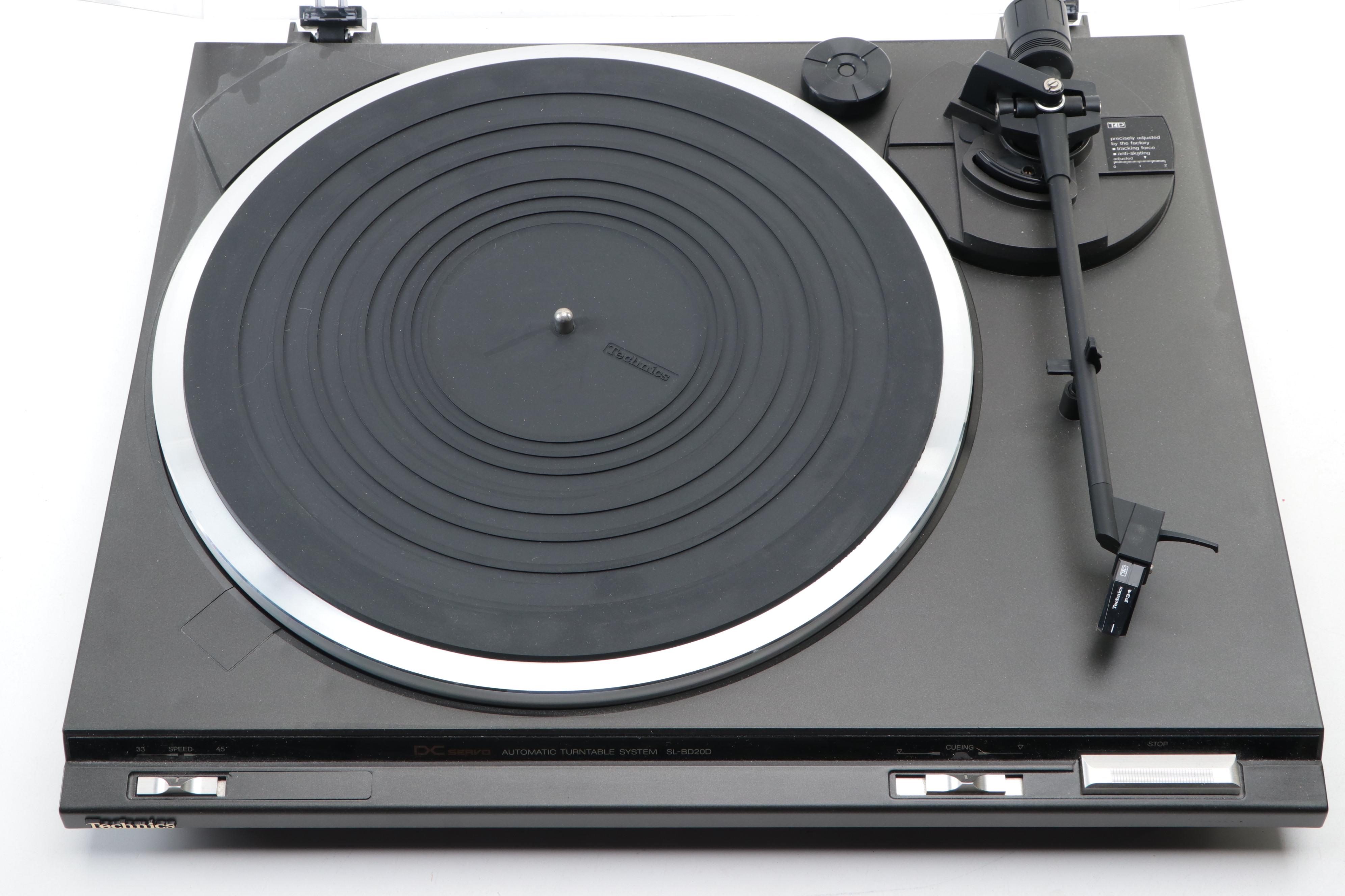 Technics SLBD20D Semi Automatic Belt Driven Turntable Record Player EBTH