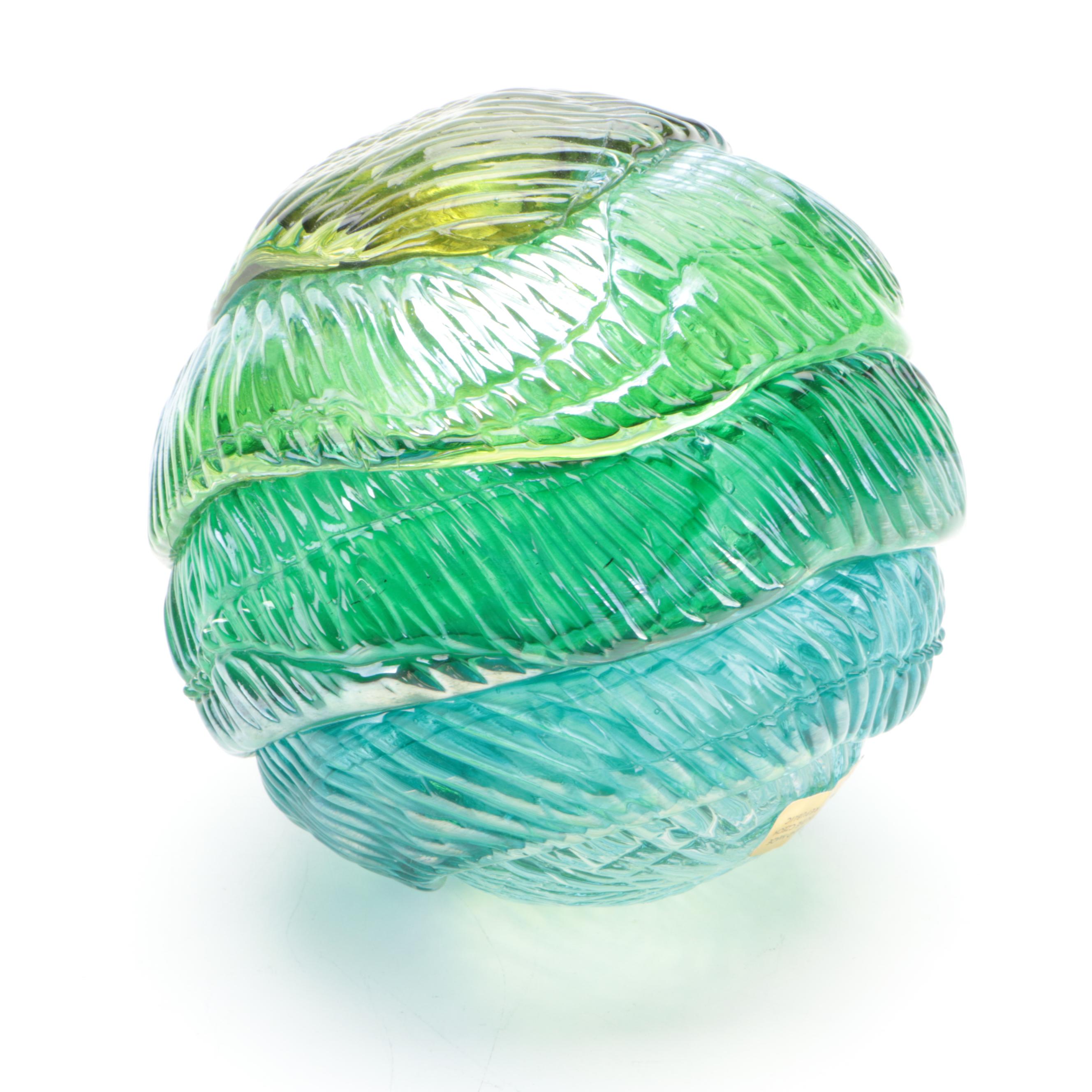 Fusion Handmade Textured Glass Orbs EBTH