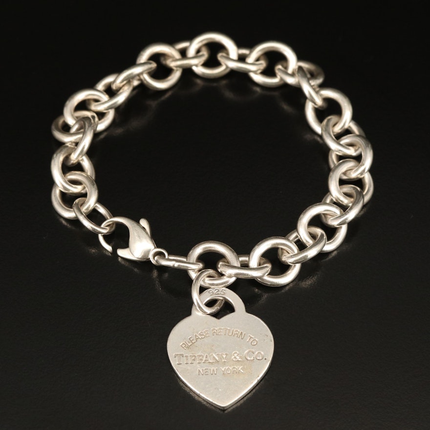 Tiffany & Co. "Return to Tiffany" Heart Tag Bracelet