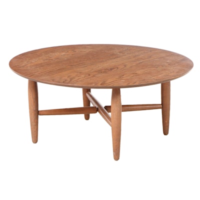 Mid Century Modern Oak Coffee Table