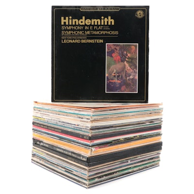 Hindemith, Fritz Kreisler, Josef Suk, Lawrence Welk and More LP Vinyl Records