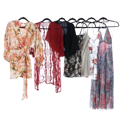 Alice + Olivia Floral Maxi Dress, Significant Other Kenna Wrap Dress and More