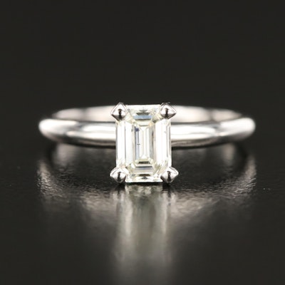 14K 0.95 CT Lab Grown Diamond Solitaire Ring