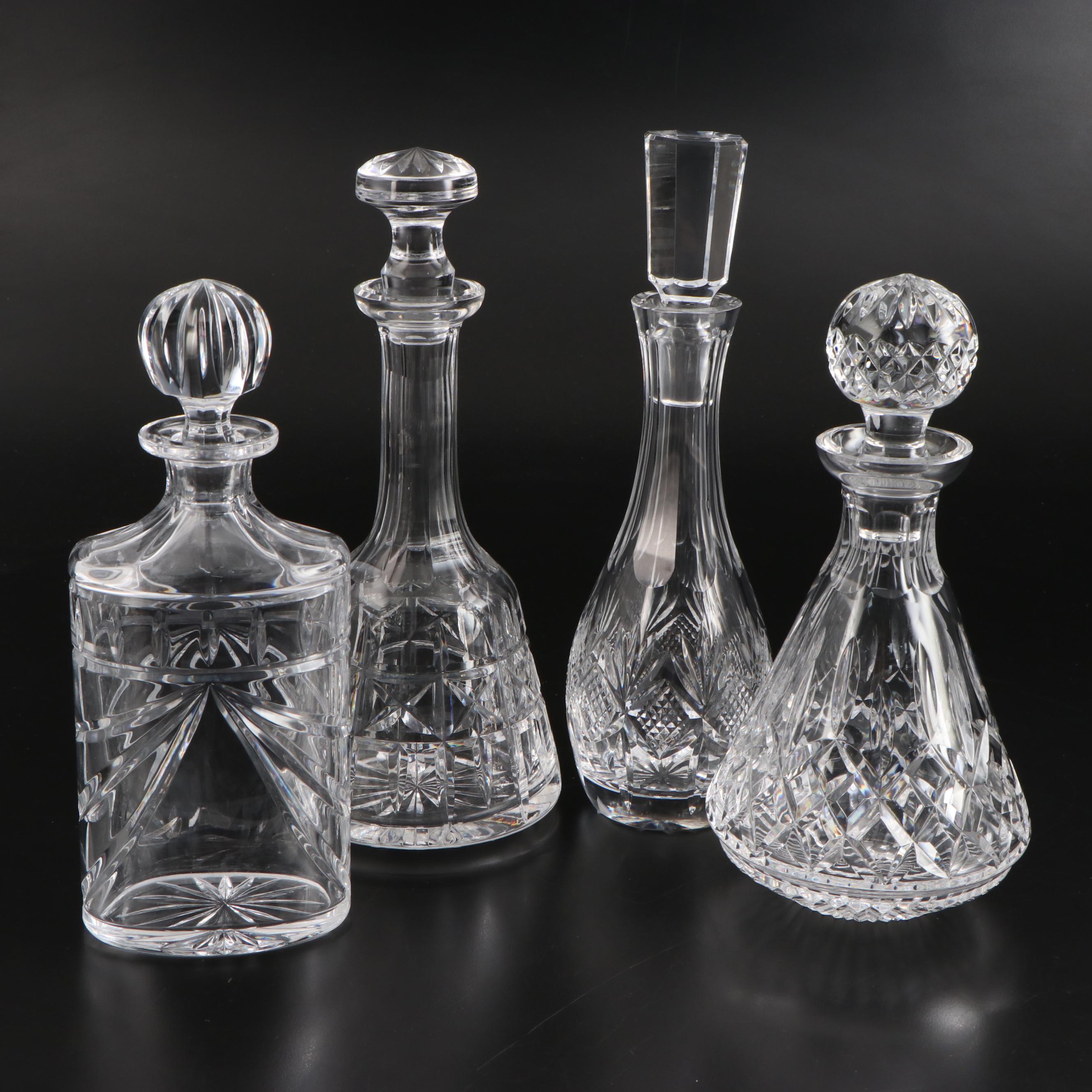 Waterford Crystal Decanters Including "Lismore" EBTH