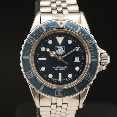 TAG Heuer Professional 200m Wristwatch