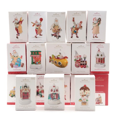 Hallmark Keepsake Toymaker Santa Claus, Kringleville, and More Ornaments