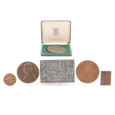 International Commemorative Medals and Plaquettes, 20th Century