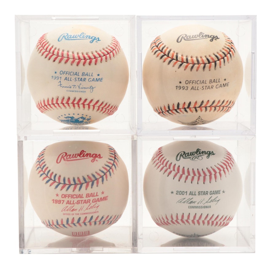Rawlings MLB All-Star Game Baseballs, 1991–2001
