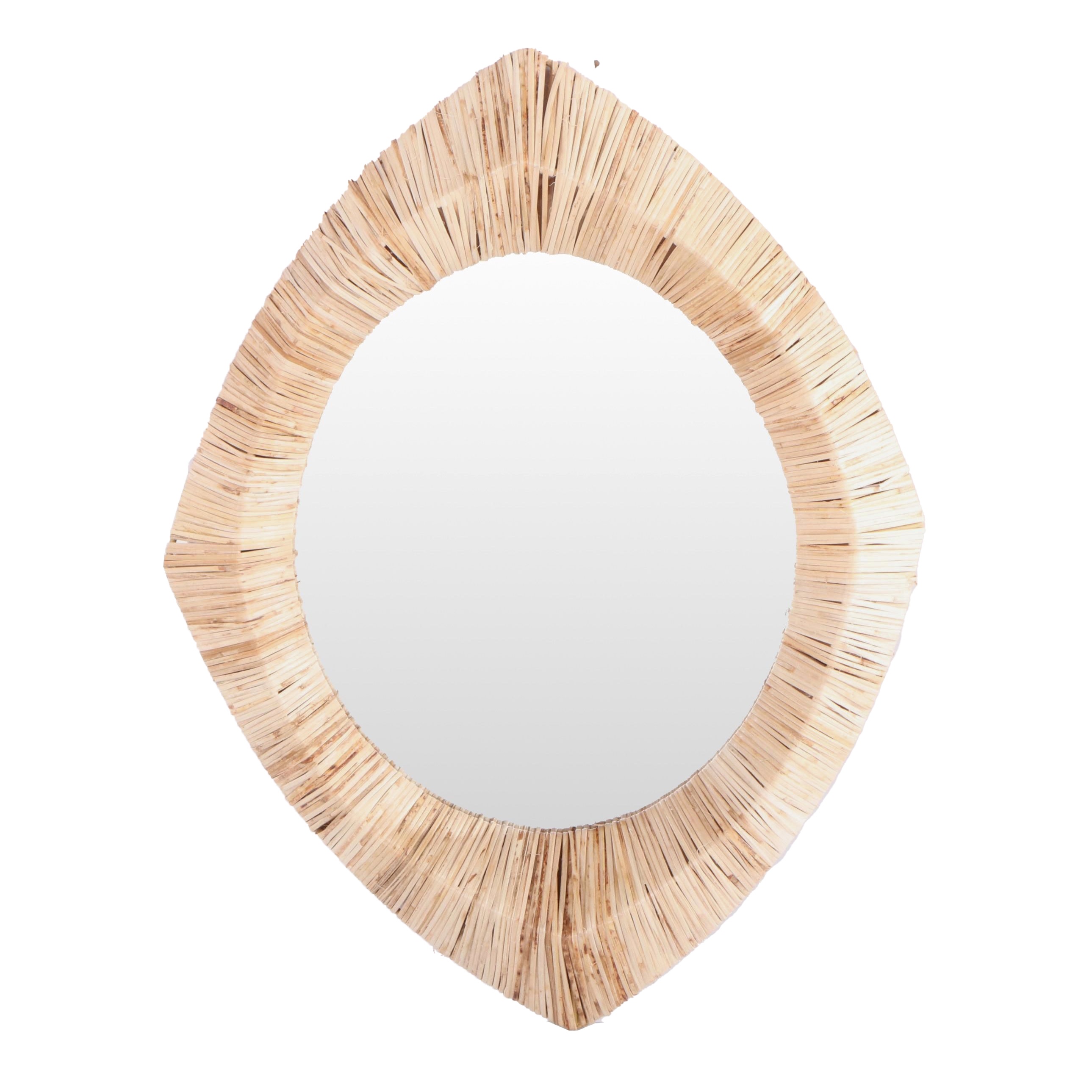 Jungalow for Opal House RattanWrapped Mirror EBTH