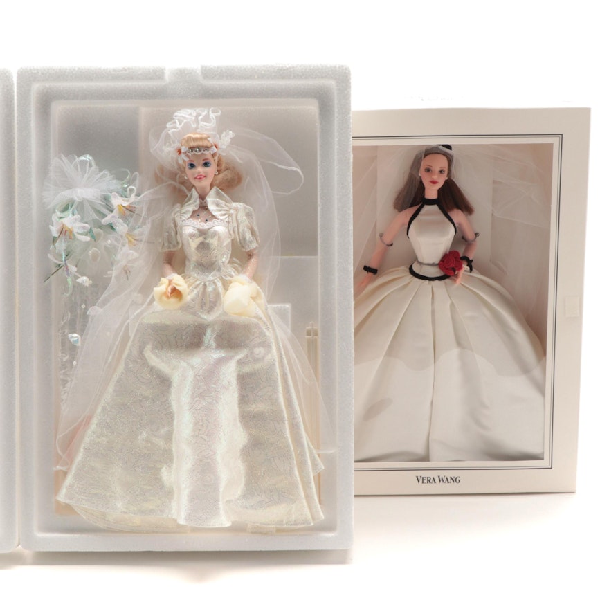 Mattel "Star Lily Bride Barbie" and "Vera Wang" Limited Edition Dolls