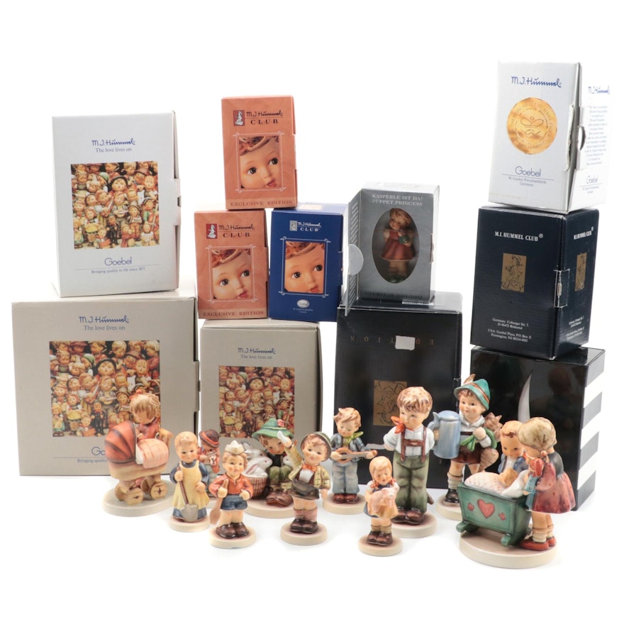 Goebel "Blessed Event" and More Porcelain Hummel Figurines Including Exclusives