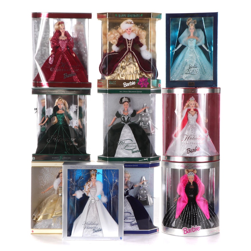 Mattel "Celebration Teresa", "Millennium Princess with Other Barbie Dolls