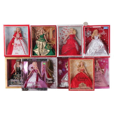 Mattel "Holiday Barbie by Bob Mackie" and More Barbie Dolls, 2005–2014