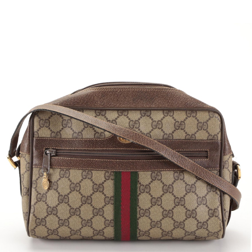 Gucci Accessory Collection Crossbody Bag in GG Supreme Canvas