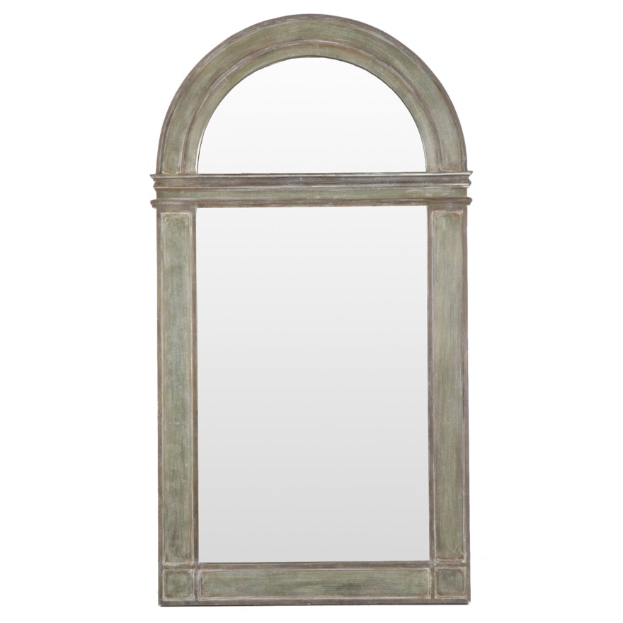 Uttermost Palladian Style Large Arched Wall Mirror with Beveled Glass