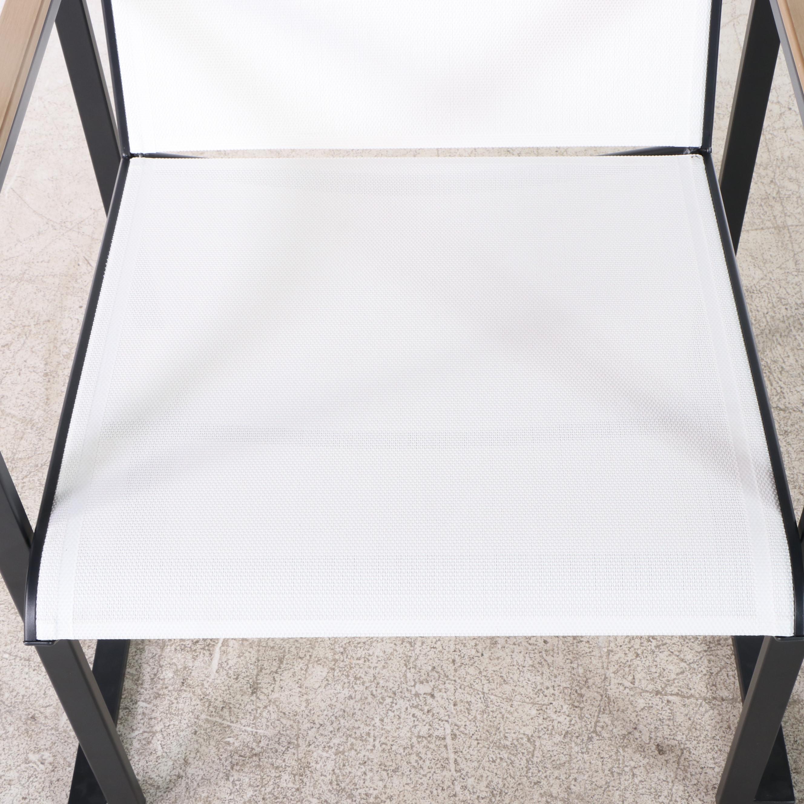 Pair of Project 62 Henning Modernist Patio Dining Chairs EBTH