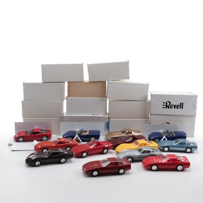 Revell Chevrolet Corvette Toy Model Cars With Roadster, ZR-1 and More, 1978–2007