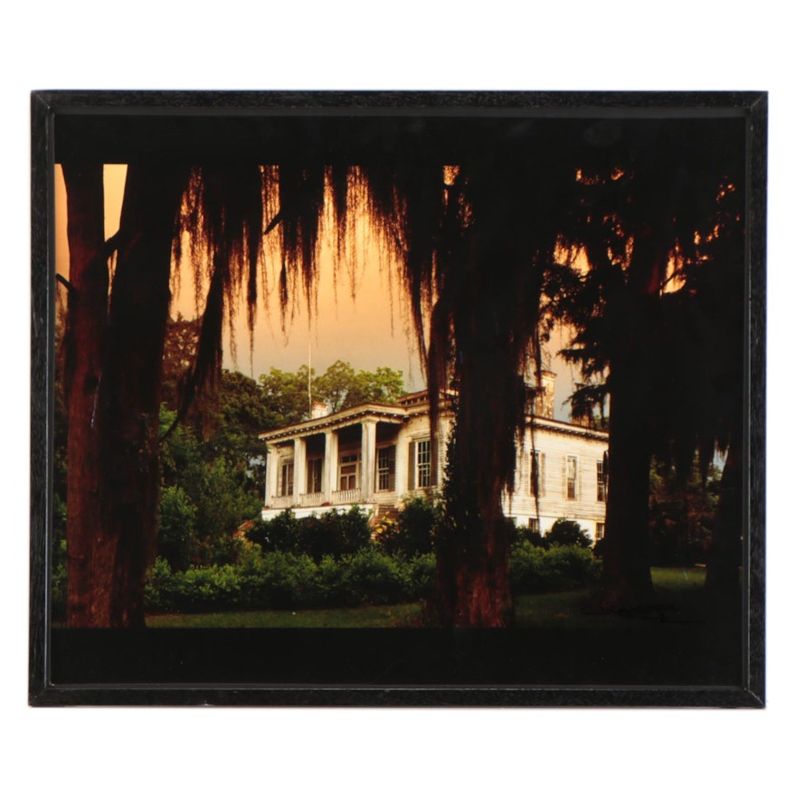 Chip Cooper Cibachrome Photograph of an Estate "Rosewood, Lowndesboro"