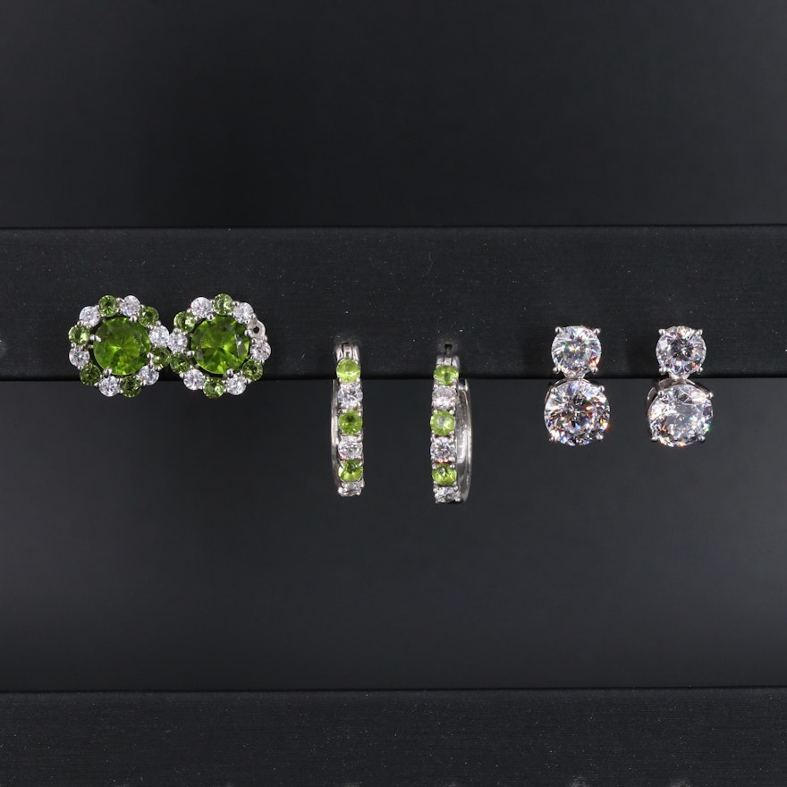 Sterling Silver Peridot Jewelry Collection