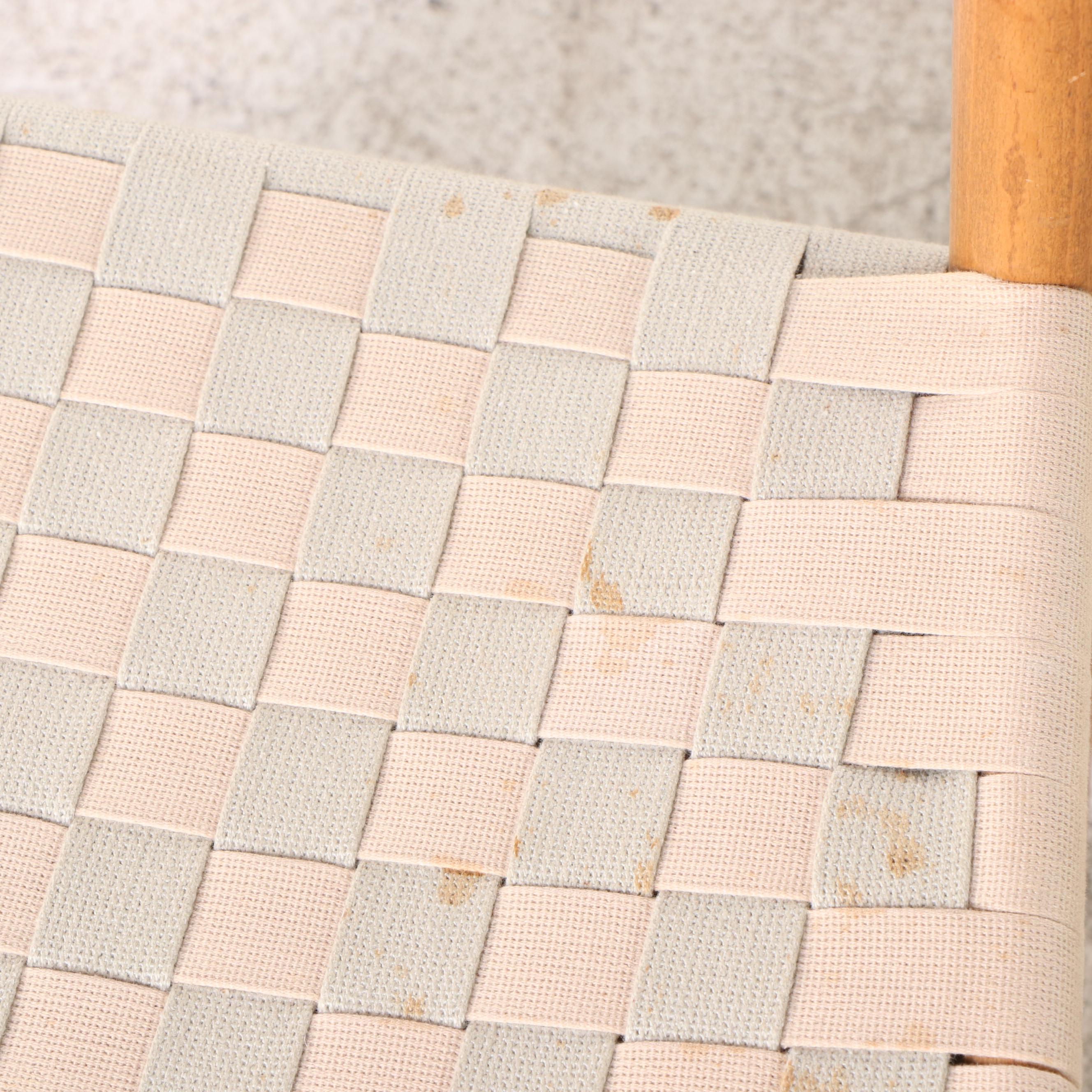 Pair of Pleasant Hill Shaker Style Side Chairs with Woven Tape Seats EBTH