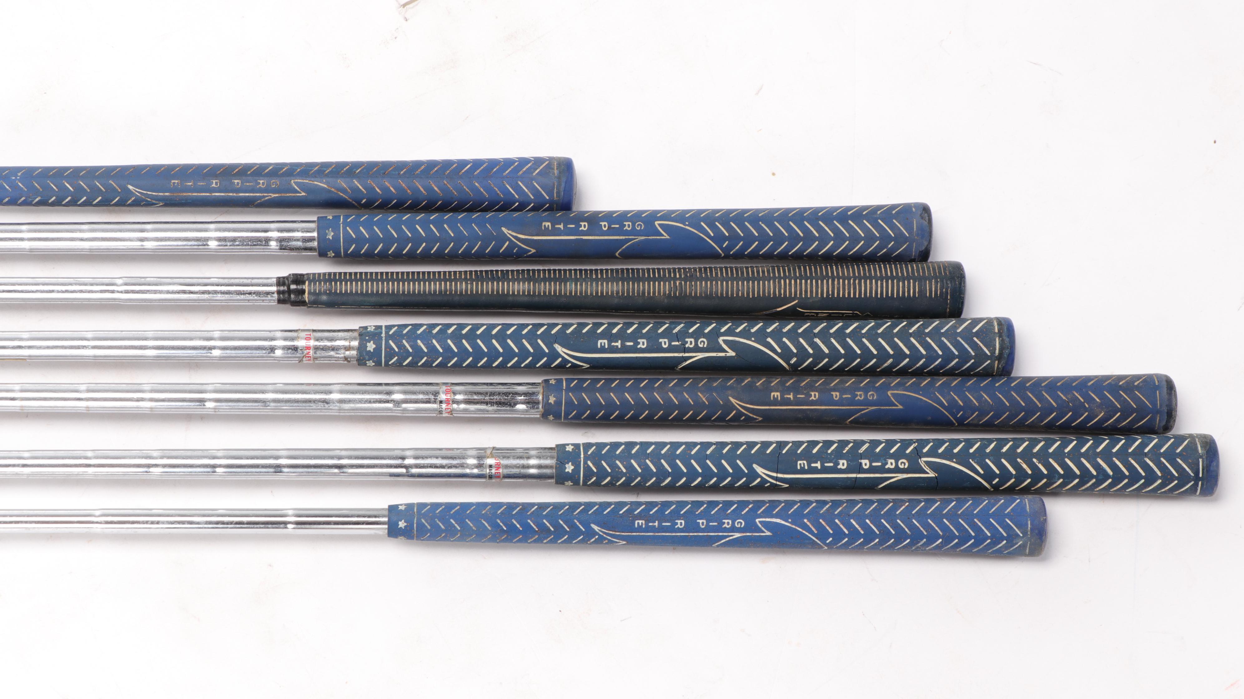 Dynatour Oversize Irons with Assorted Woods and Other Golf Clubs with