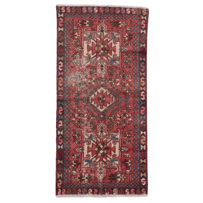 2'9 x 5'11 Hand-Knotted Persian Karaja Carpet Runner