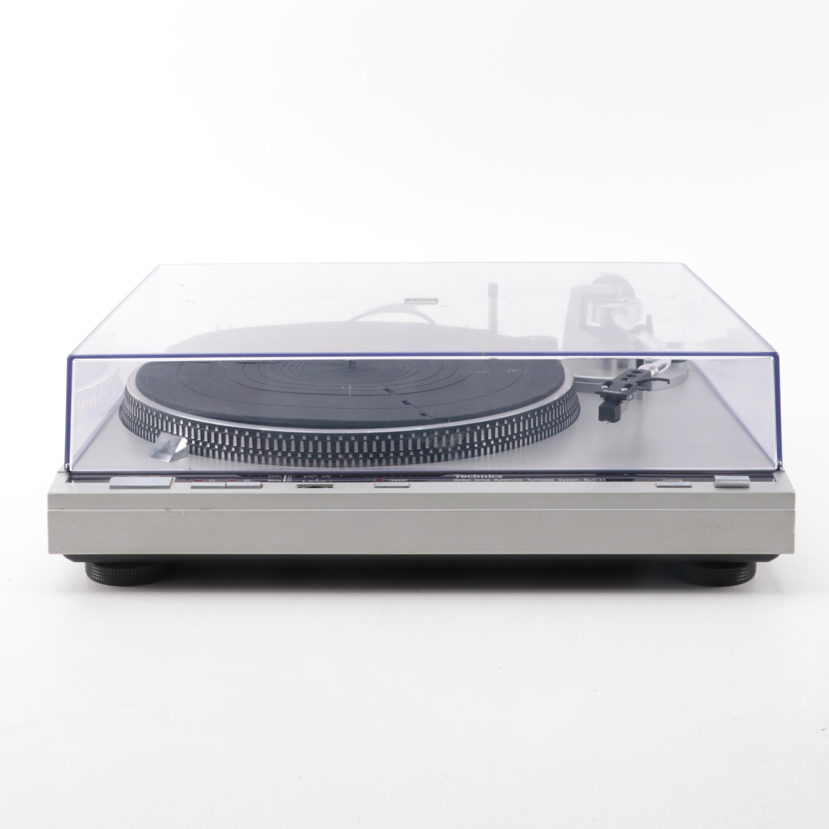 Technics SLD33 2Speed Direct Drive Automatic Turntable Record Player