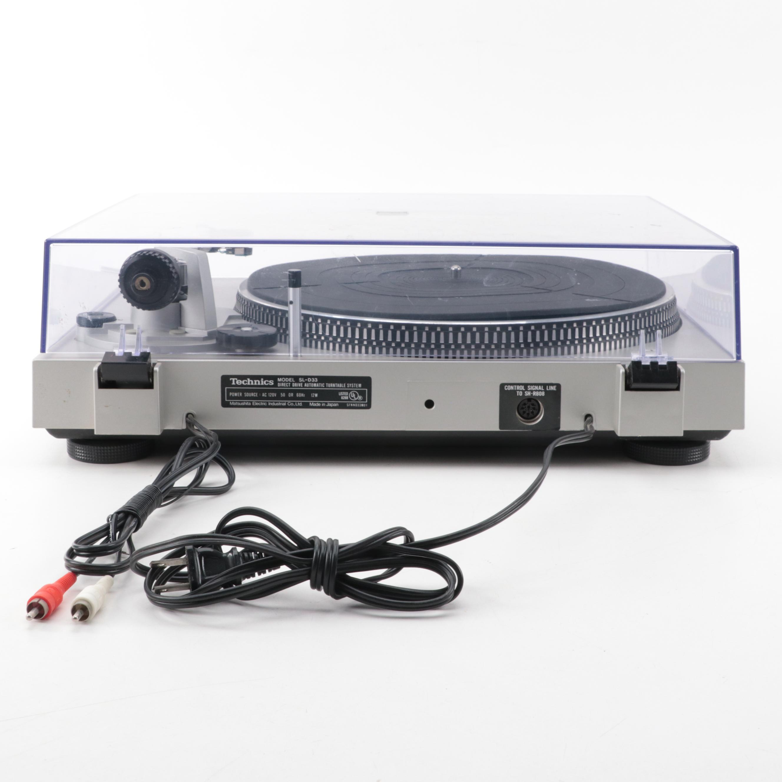 Technics SLD33 2Speed Direct Drive Automatic Turntable Record Player